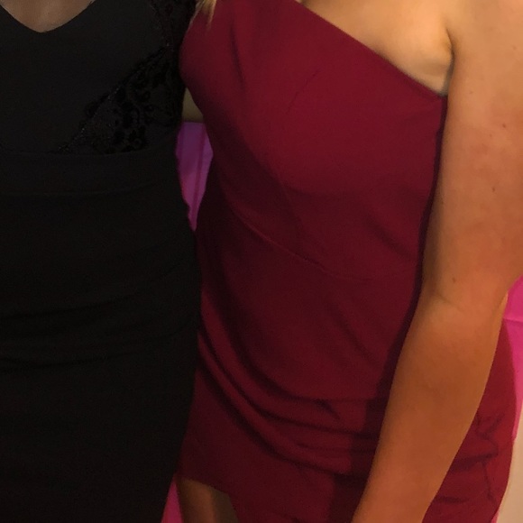 Red cocktail dress - Picture 2 of 2